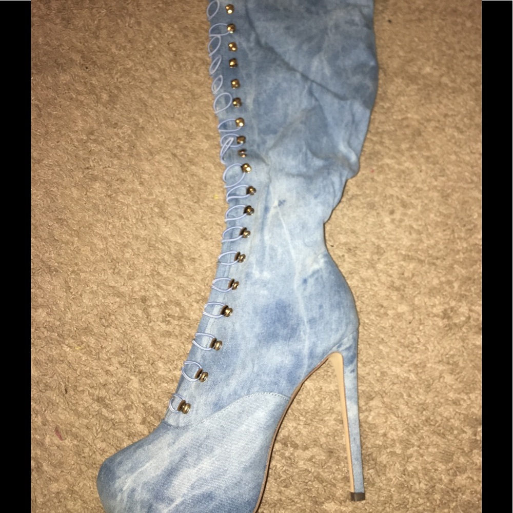 Women’s thigh high boots